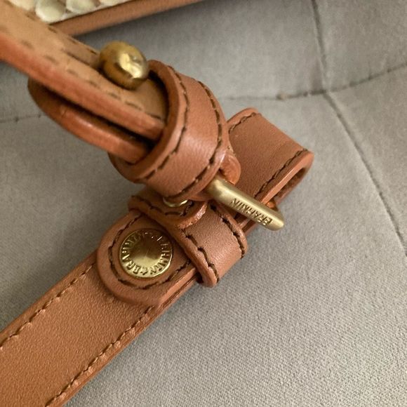 Brahmin Dome Satchel Snakeskin Embossed - Picture 11 of 11